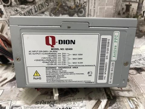 Блок питания Q-Dion QD400 400W для ПК. С гарантией