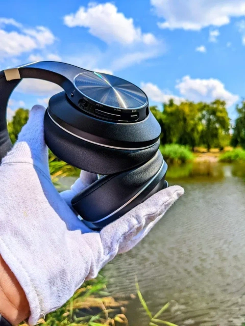 Bluetooth  навушники aptx , hi res динамік b&w px7 звук краше Sony xm та jbl