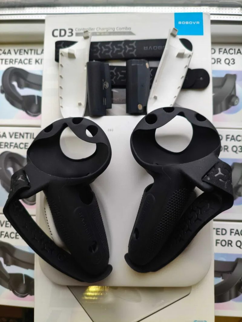 BOBOVR CD3 Controller Charging Зарядка для контроллерів +гріпси Bobovr G3 Meta quest3 / 3s — фото 7