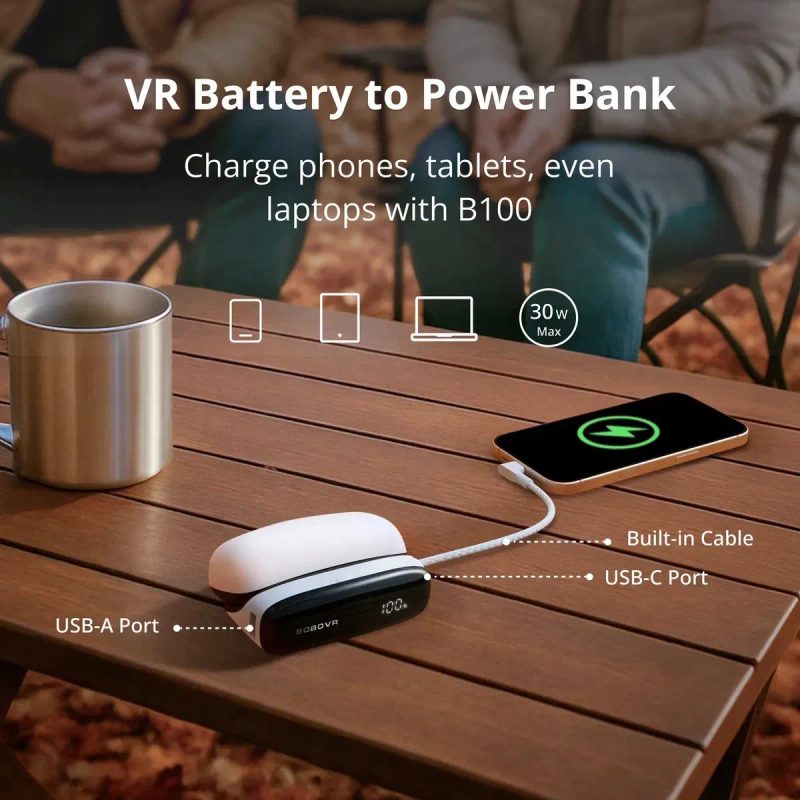 BOBOVR PD100 Two-in-One Charging Dock/Power Bank док-станція повербанк — фото 6