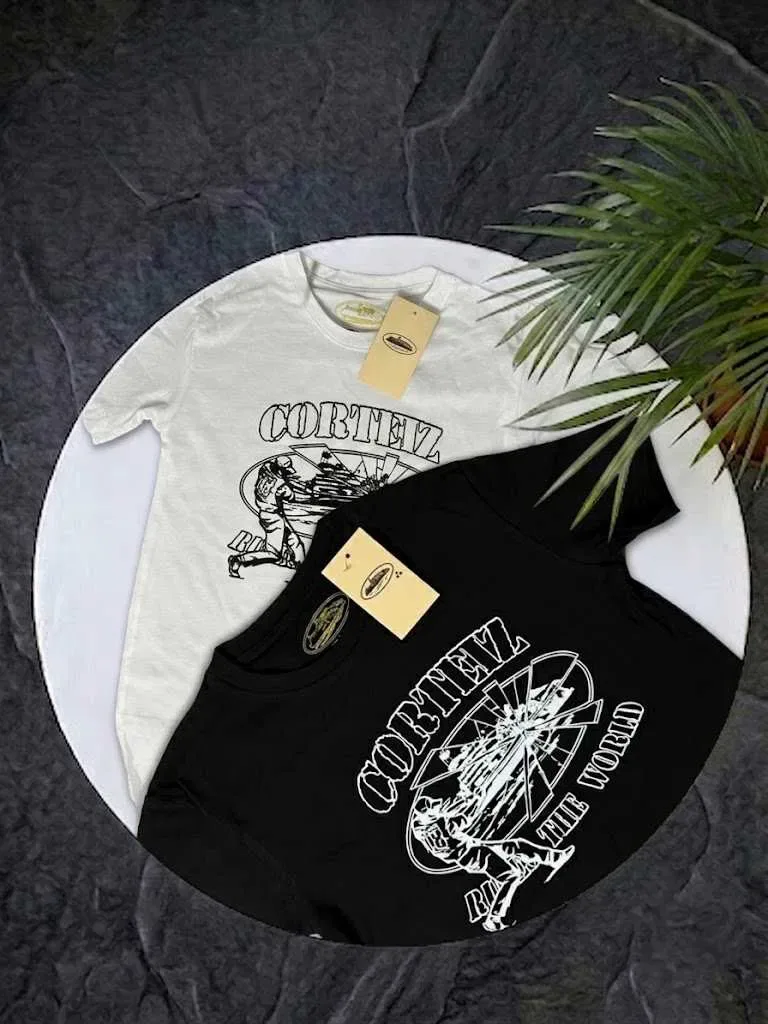 Большой Принт Corteiz Hands • Новая Футболка Кортез • XS S M L XL XXL — фото 3