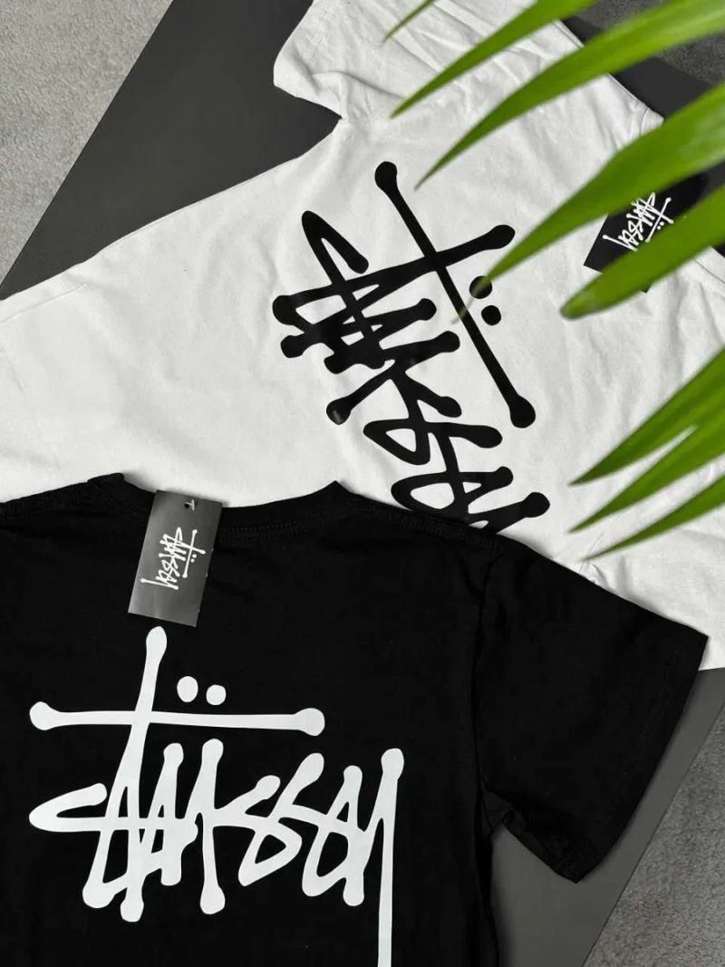 Большой Принт Stussy Fuzzy Dice • Новая Футболка Стусси Фуззи Дайс • XS S M L XL XXL — фото 2