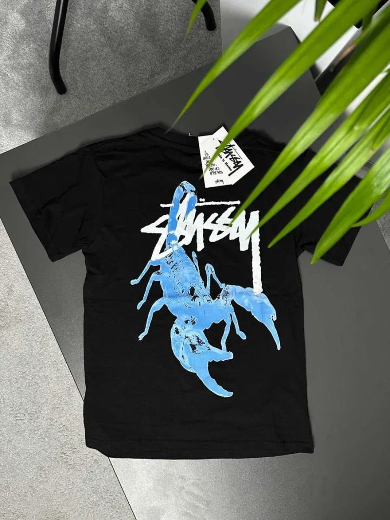 Большой Принт Stussy Fuzzy Dice • Новая Футболка Стусси Фуззи Дайс • XS S M L XL XXL — фото 8