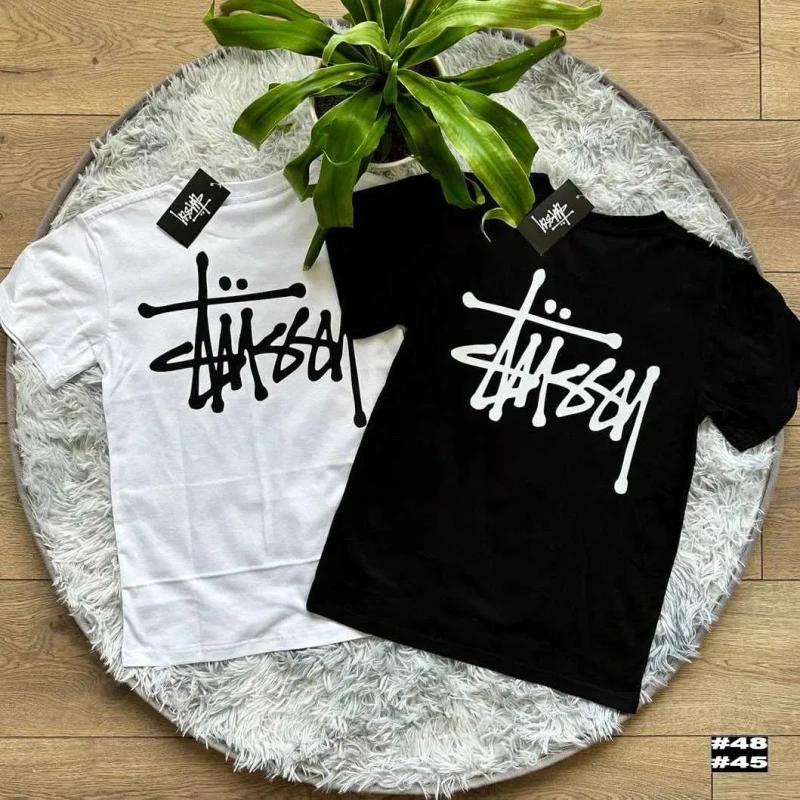 Большой Принт Stussy Fuzzy Dice • Новая Футболка Стусси • XS S M L XL XXL — фото 5