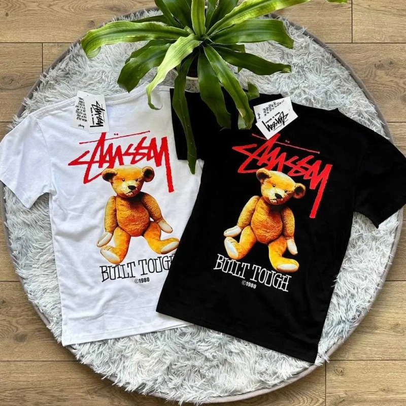 Большой Принт Stussy Fuzzy Dice • Новая Футболка Стусси • XS S M L XL XXL — фото 7