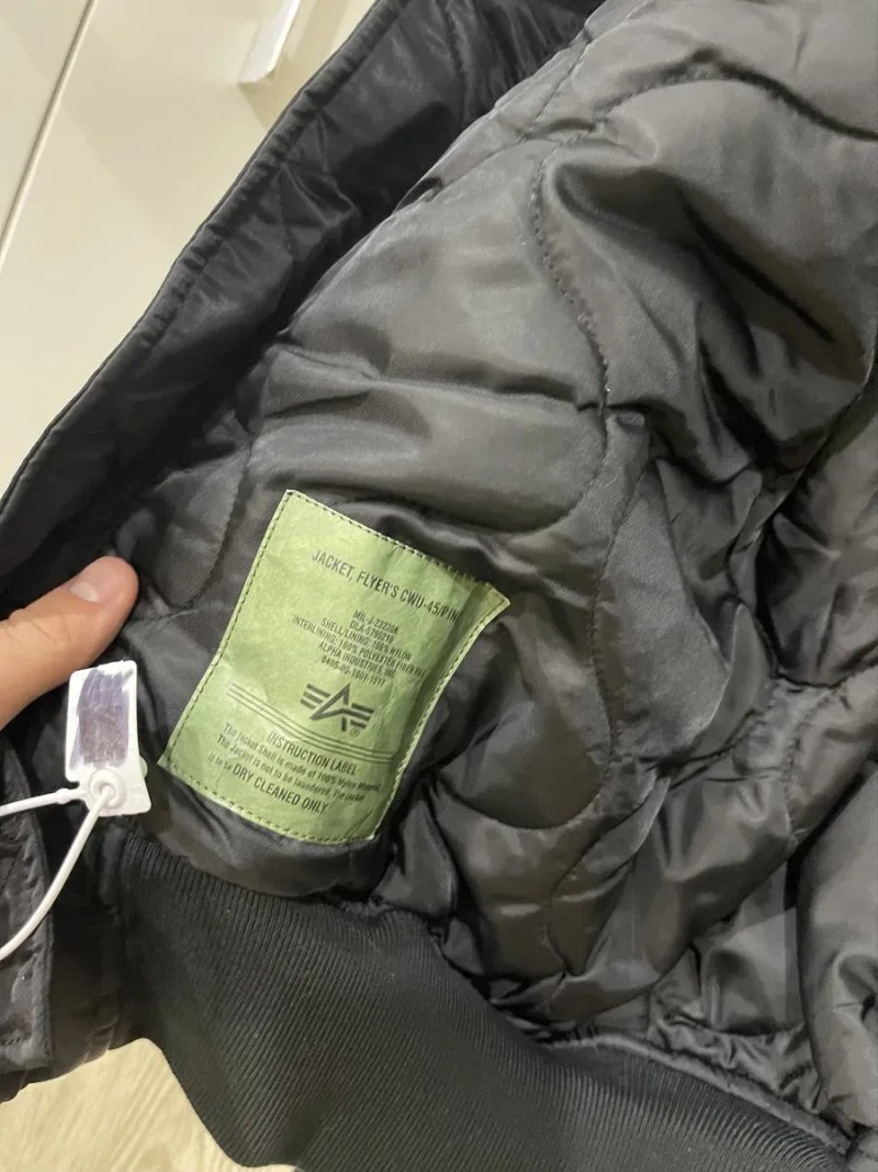 Бомбер alpha industries cwu 45 — фото 6