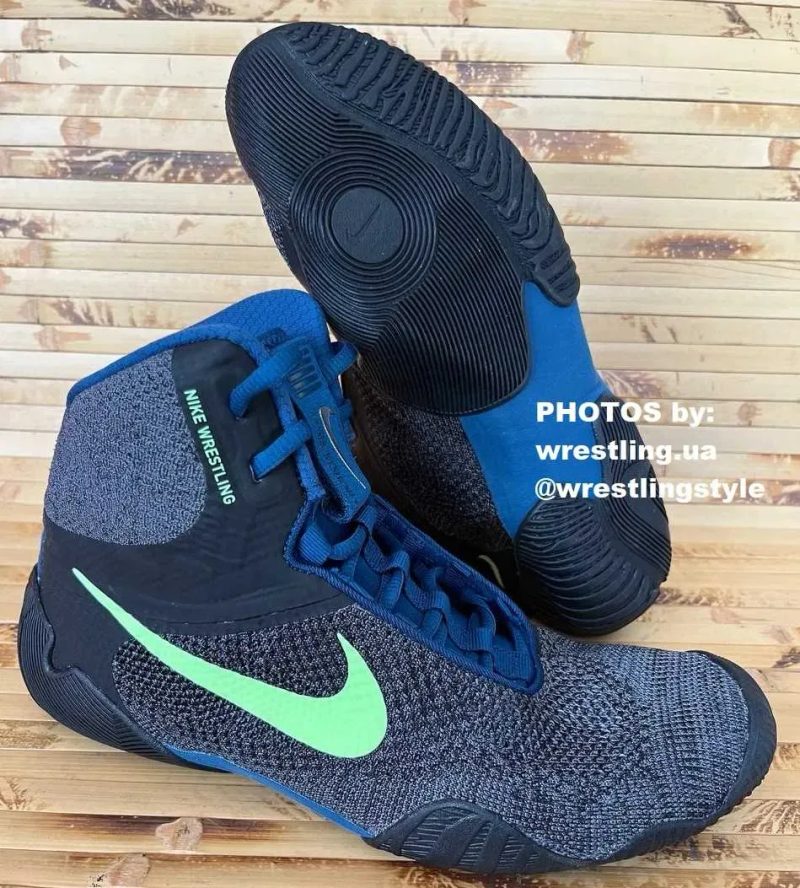 Борцівки, борцовки Nike TAWA чорні, оригінал, нові, в Україні — фото 6
