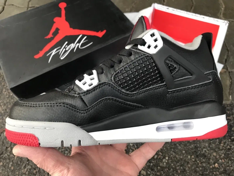 Ботинки Air Jordan 4 Bred Reimagined 36-46 — фото 4