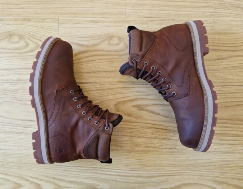 Ботінки зимові чоловічі Timberland Waterproof  47.5 розмір (стелька 31см) Original — фото 3