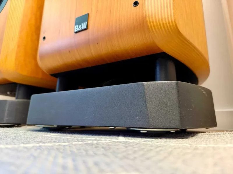 Bowers & Wilkins 802D — та самая, с которой началась эпоха Diamond ℹ️ фирменный жёлтый кевларовый среднечастотник | Cherrywood, идеал, коробки — фото 7