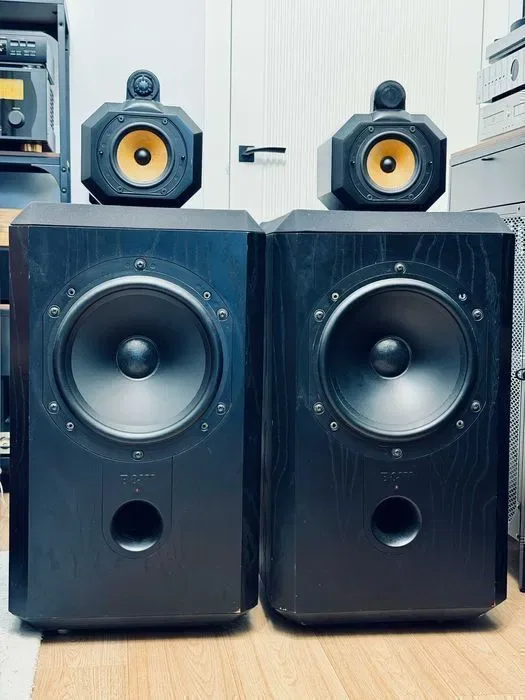 Bowers & Wilkins Matrix 801 S2 — студийный монитор Abbey Road и BBC, прародитель 801 D-серии, Stereophile Class A | Англия оригинальные подвесы, 40 кг — фото 2