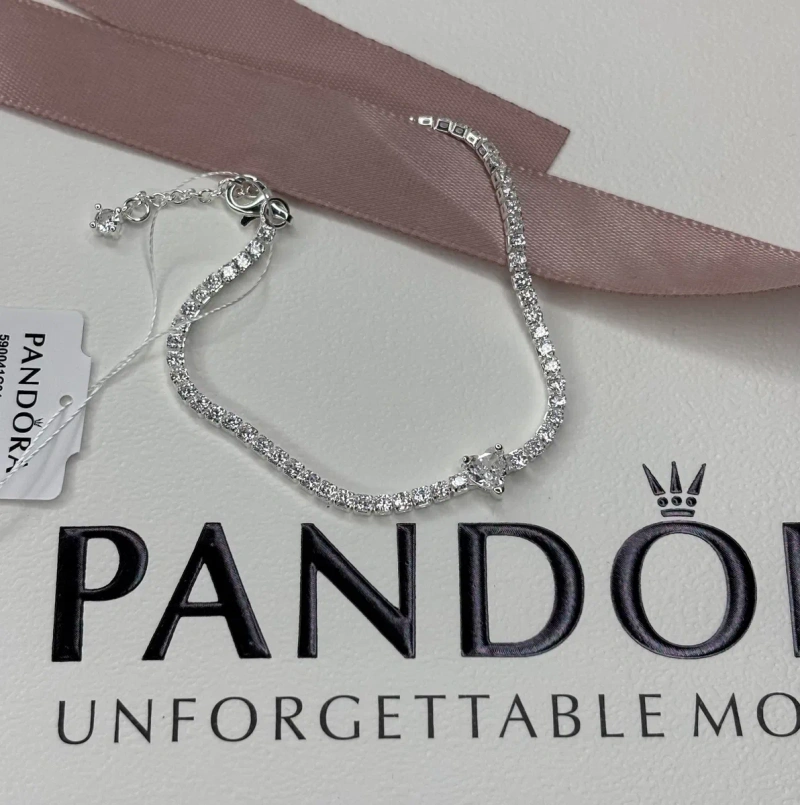 Браслет Пандора Pandora Червоне серце, Біле серце, Рожеве серце — фото 3
