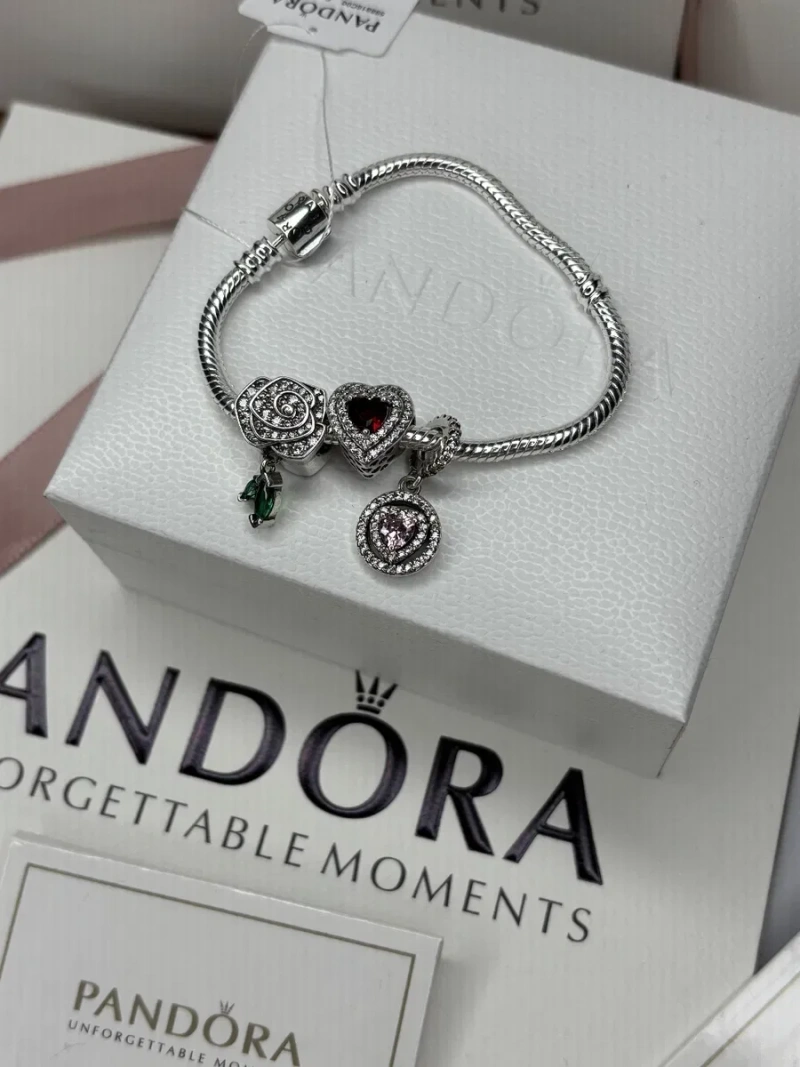 Браслет Пандора Pandora + шарм у ПОДАРУНОК — фото 2