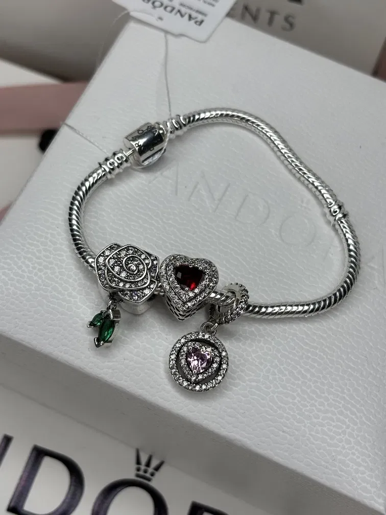 Браслет Пандора Pandora + шарм у ПОДАРУНОК — фото 3