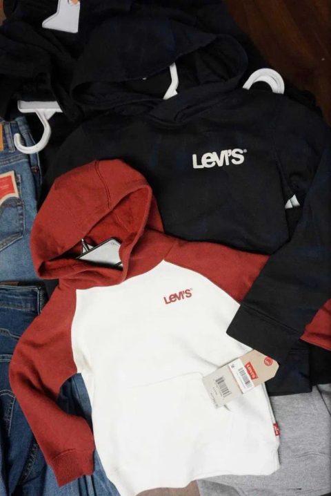 Брендовий Одяг Levis ОПТОМ Дитячий Підлітковий Сток LEVI'S ОПТ Мікс