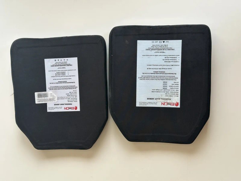 Бронепластини керамічні (комплект) Elmon BALLISTIC PLATE Level III+++ STAND ALONE Multi-Curved — фото 2