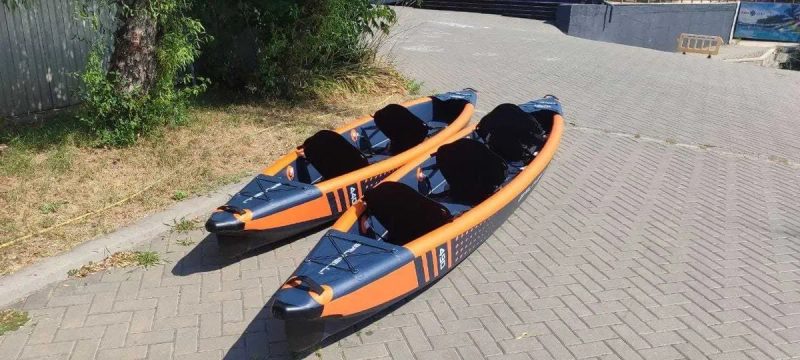 BRUNELLI 490 RAPTOR 100% Дропстіч 3 місця КАЯК Kayak Molveno байдарка SUP САП дошка 2 шари слоя доска надувна Aqua Marina Tomahawk AIR C K AquaMarina — фото 7