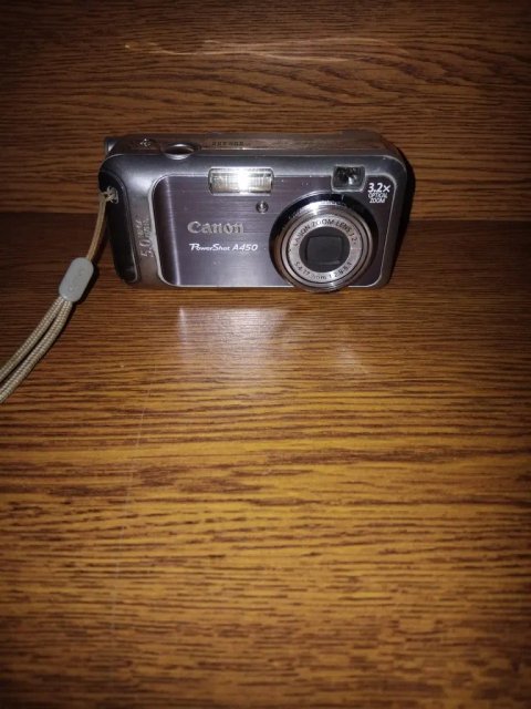 Canon A450 Grey цифровий фотоапарат 2YK