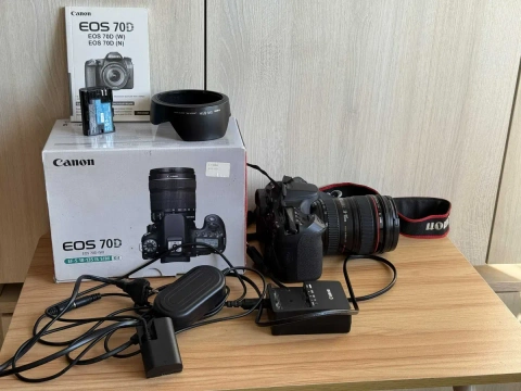 Canon EOS 70D + Canon EF 24-105mm f/4L IS USM L, пробіг 55 844