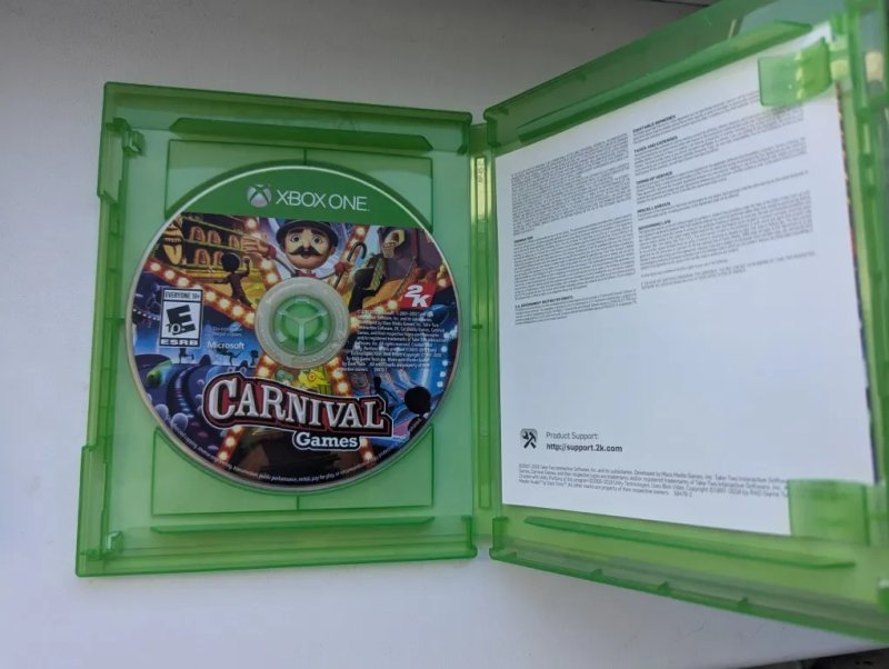 Carnival Games ігри игры диски на Xbox one series x s — фото 3