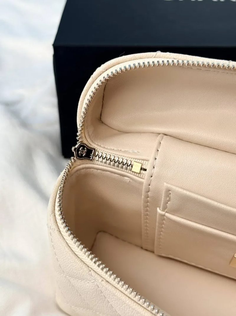 Chanel Vanity Case Ivory premium / Chanel Vanity / жіноча сумочка / сумка шанель — фото 6