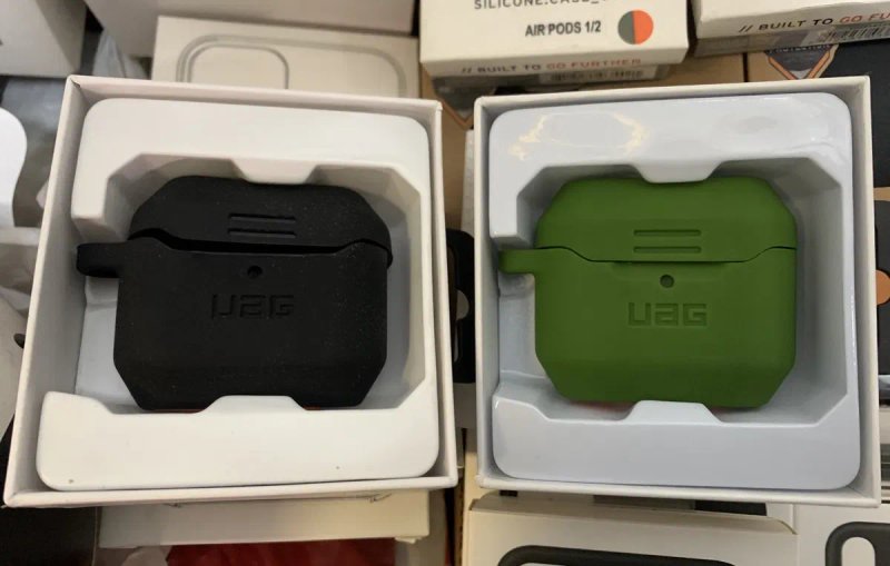 Чехол для  UAG для Apple AirPods 1/2/3, Pro/Pro 2,  с карабином — фото 3