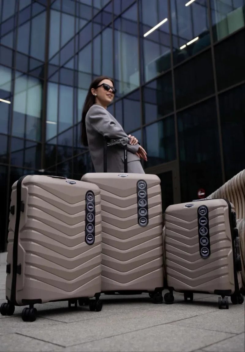 Чемоадн чемоданы валіза Wings PHX01 100% ПОЛІПРОПІЛЕН — фото 5