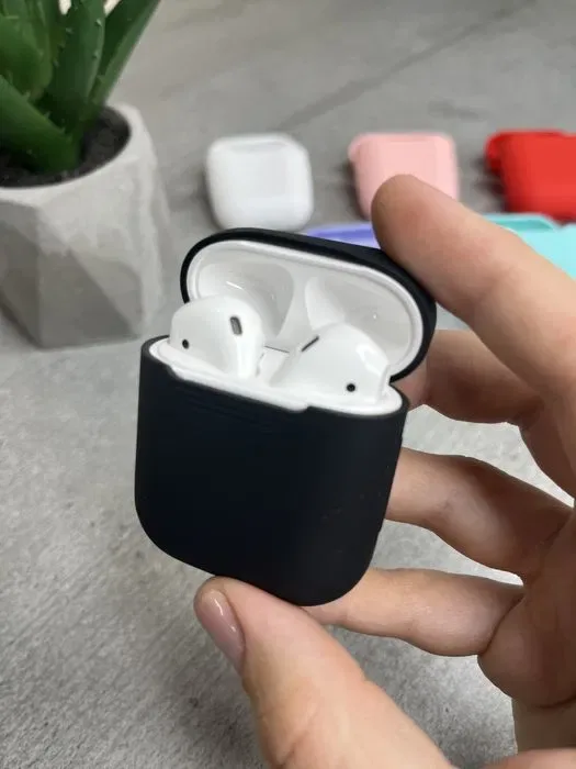 Чохол для навушників AirPods 2 / AirPods 3 Кейс Чехол силіконовий — фото 4