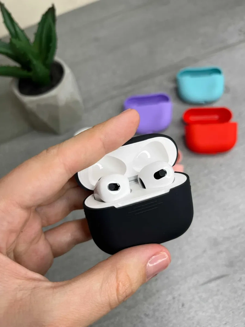 Чохол для навушників AirPods 2 / AirPods 3 Кейс Чехол силіконовий — фото 8