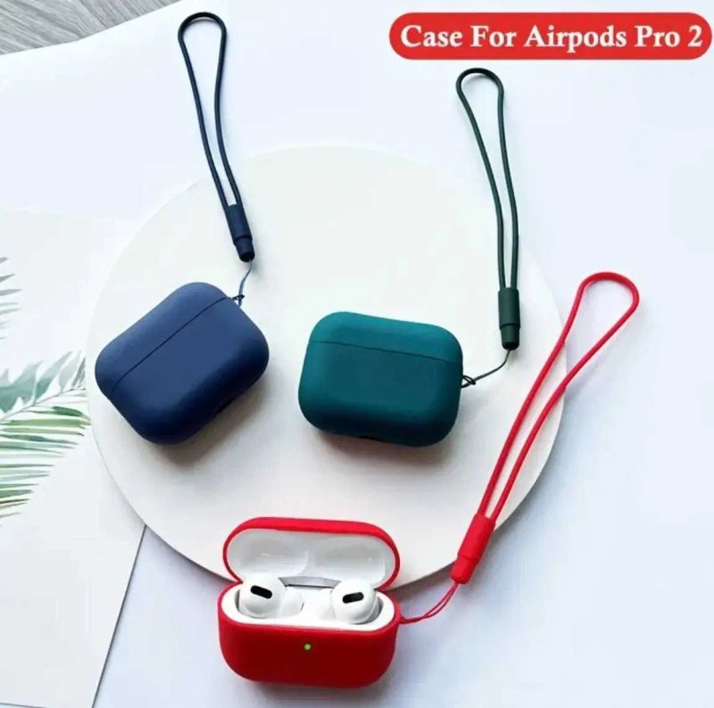 Чохол силіконовий для навушників Apple AirPods Pro 2 чехол силиконовый — фото 6