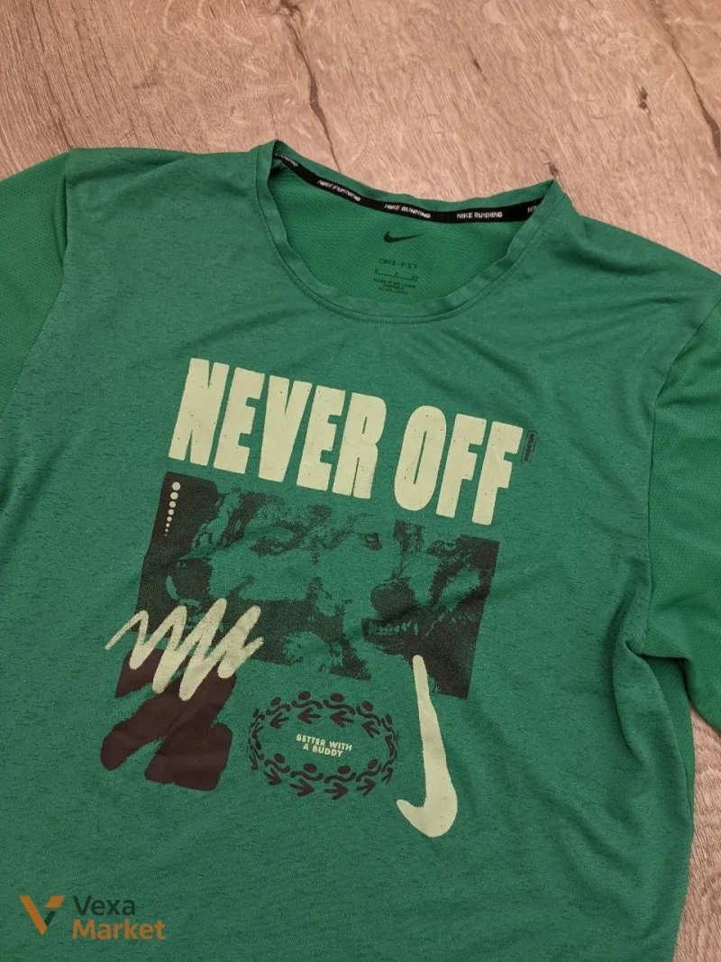 Чоловіча бігова футболка Nike Dri-FIT розмір S — фото 2
