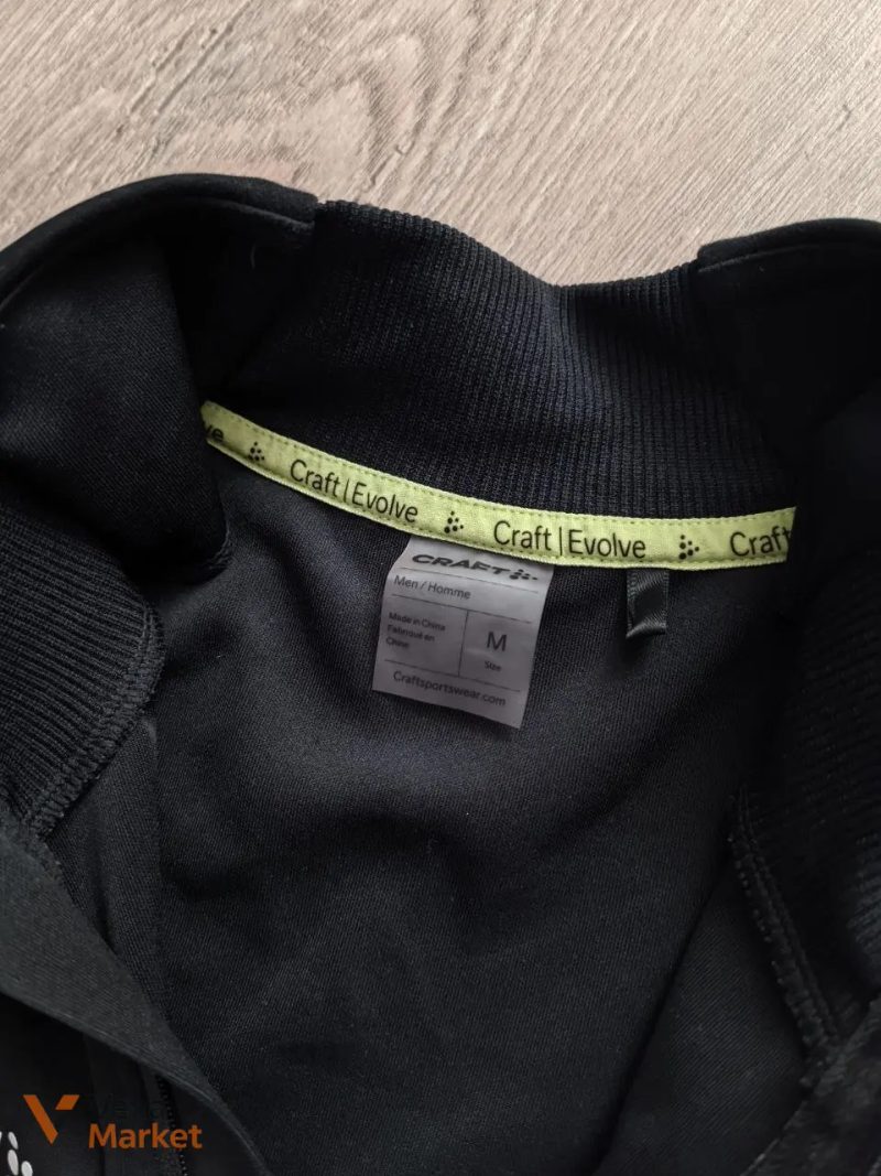 Чоловіча бігова олімпійка Craft Evolve Full Zip Track Jacket Men Розмір М — фото 3