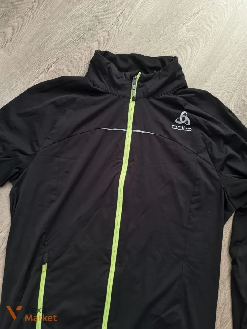 Чоловіча бігова вітрівка Odlo Zeroweight Logic Jacket — фото 2
