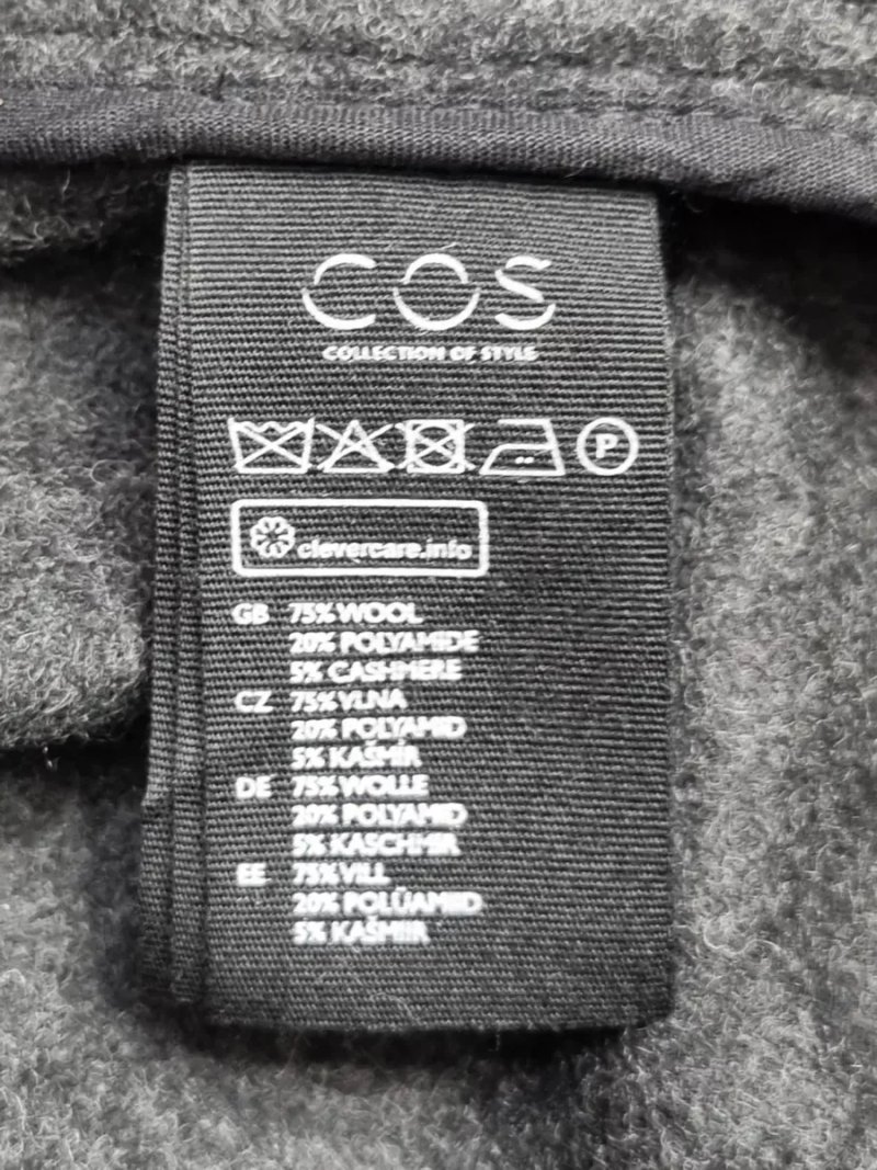 Чоловіча куртка овершот COS, розмір S, вовна з кашеміром — фото 4