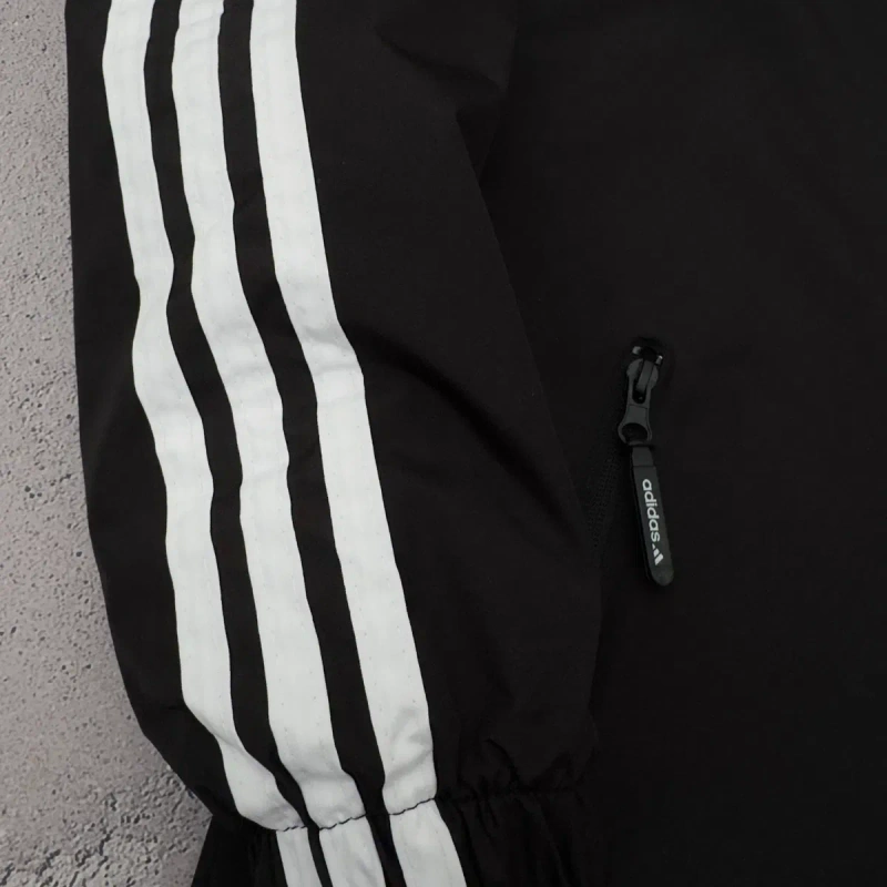 Чоловіча куртка-вітровка Adidas x C.P. Company з окулярами в капюшоні, чорна, розміри XS, S, M, L, XL, XXL — фото 5