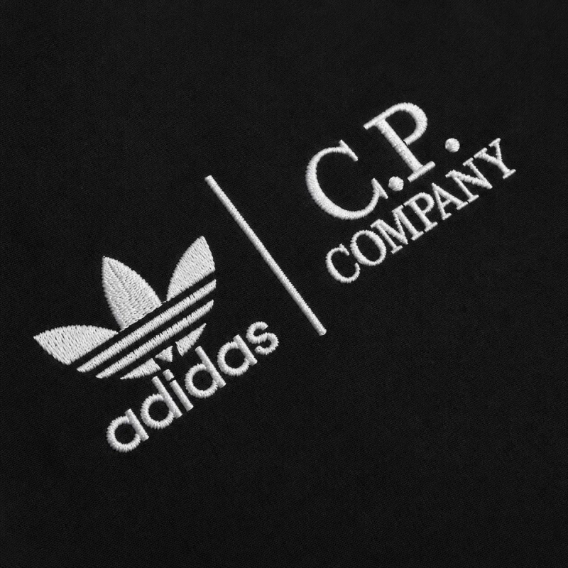 Чоловіча куртка-вітровка Adidas x C.P. Company з окулярами в капюшоні, чорна, розміри XS, S, M, L, XL, XXL — фото 7