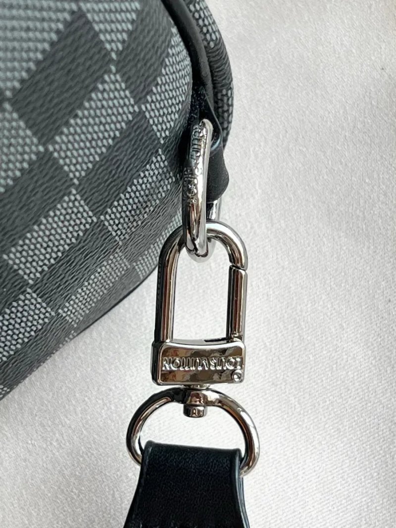 Чоловіча сумка слінг натуральна шкіра Louis Vuitton SlingBag avenue LV — фото 5