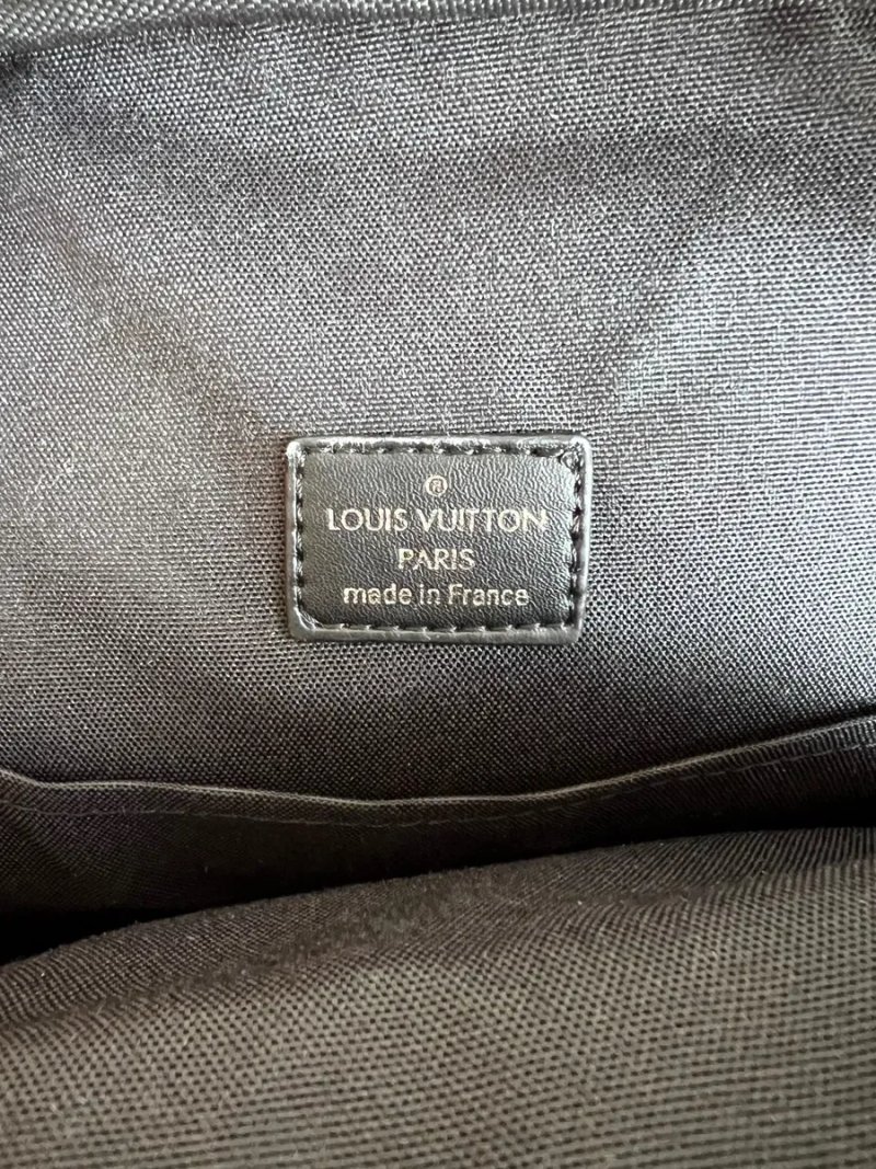 Чоловіча сумка слінг натуральна шкіра Louis Vuitton SlingBag avenue LV — фото 8