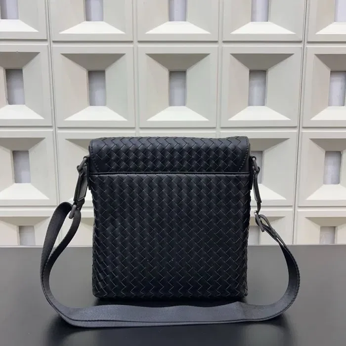 Чоловіча сумка з натуральної шкіри bottega veneta сумка мужская кожа — фото 2