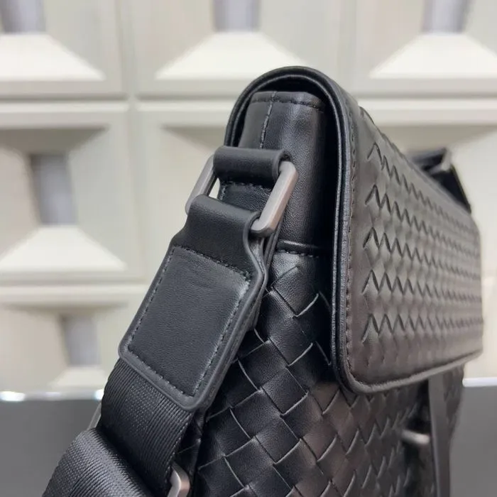 Чоловіча сумка з натуральної шкіри bottega veneta сумка мужская кожа — фото 4