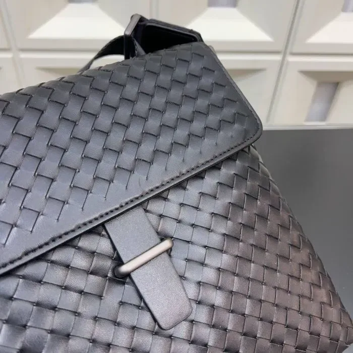 Чоловіча сумка з натуральної шкіри bottega veneta сумка мужская кожа — фото 6
