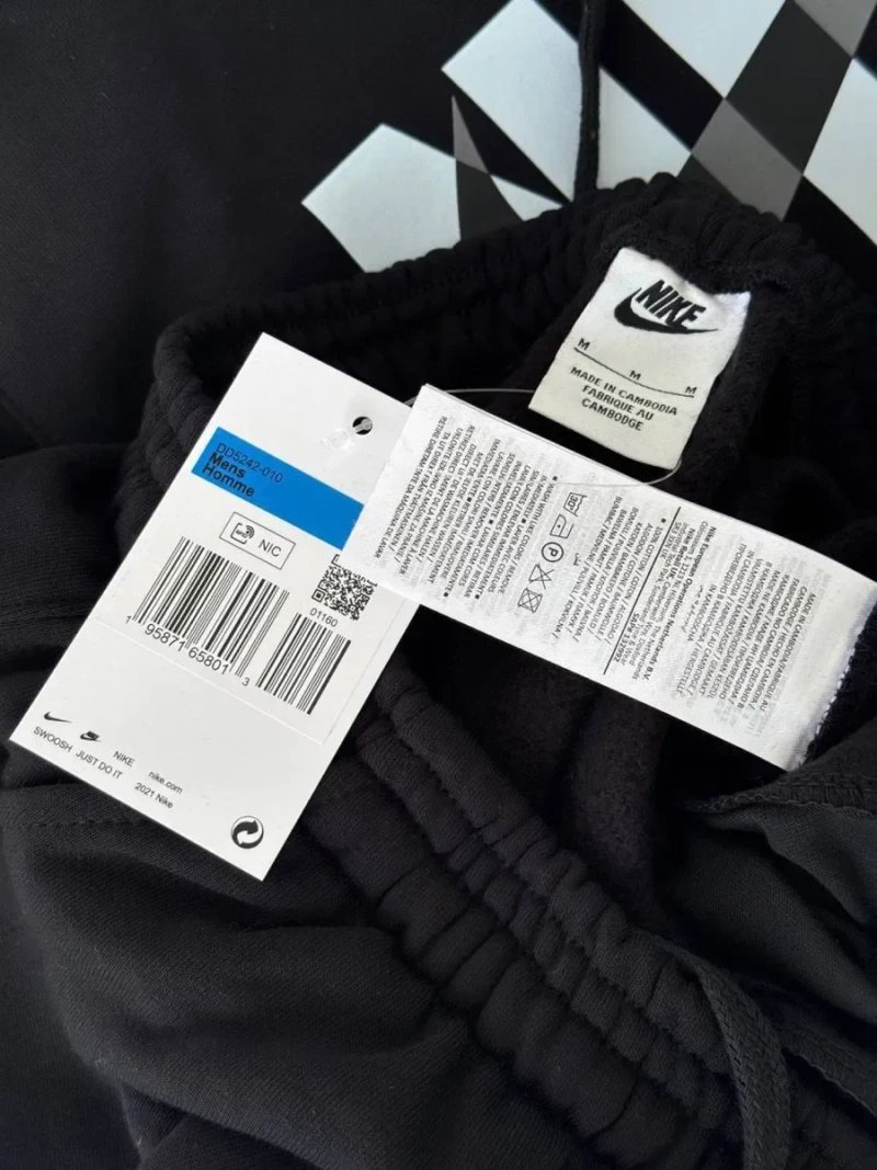 Чоловіче худі Nike Sportswear/ кофта найк чорна тепла/ мужское худи — фото 2