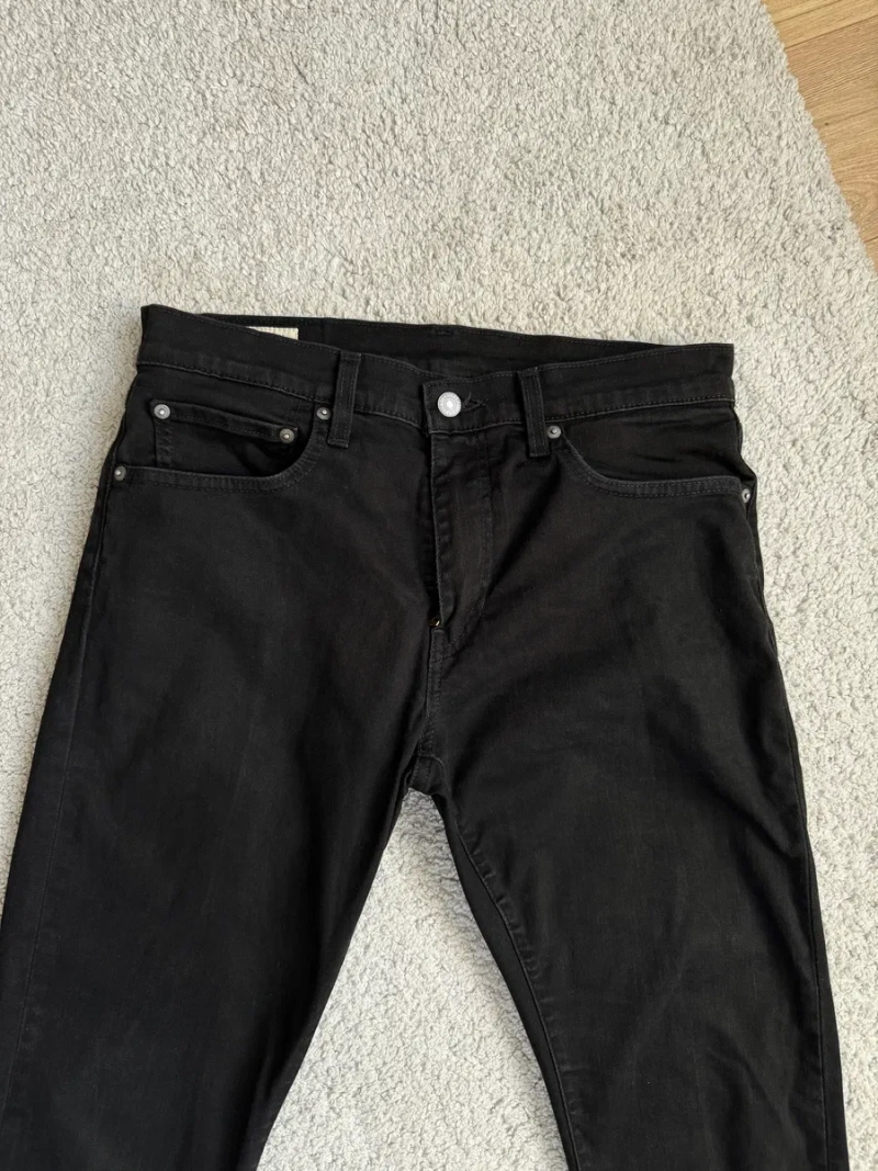 Чоловічі чорні джинси Levi’s — фото 3