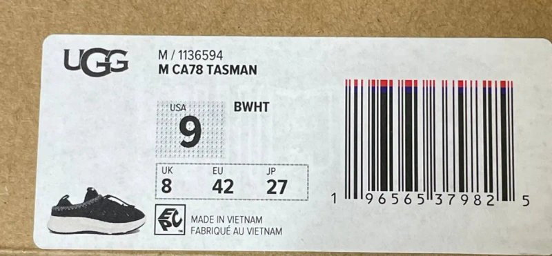 Чоловічі капці UGG M CA78 TASMAN. Розмір 42. Оригінал!!! — фото 4