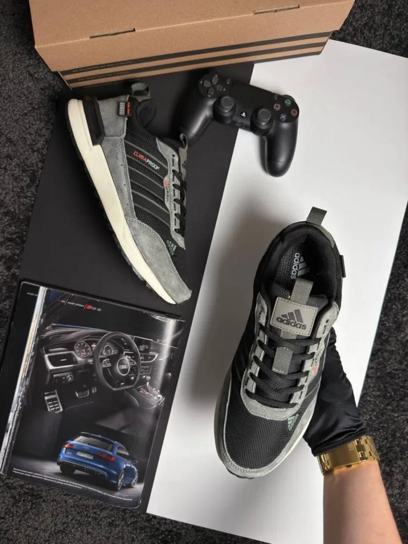 Чоловічі кросівки адідас Adidas ClimaProof EQT GTX Wormwood Black [41-46] — фото 2