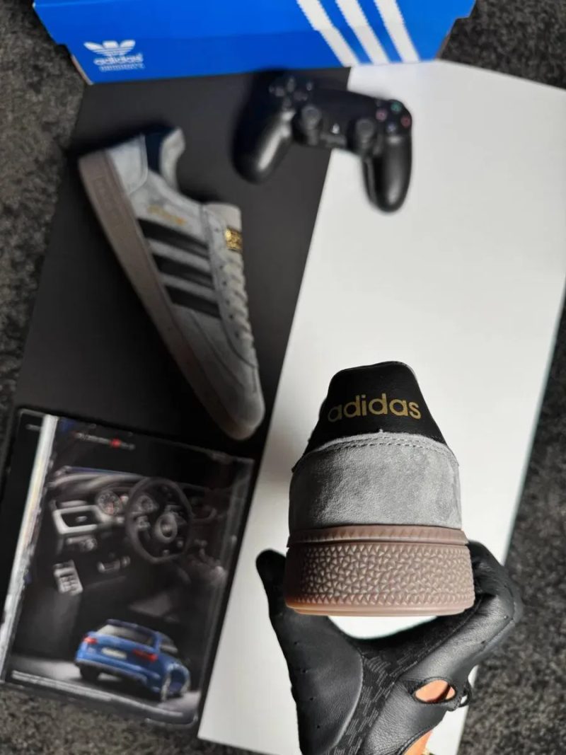 Чоловічі кросівки адідас Adidas Handball Spezial M Grey Black [41-45] — фото 5