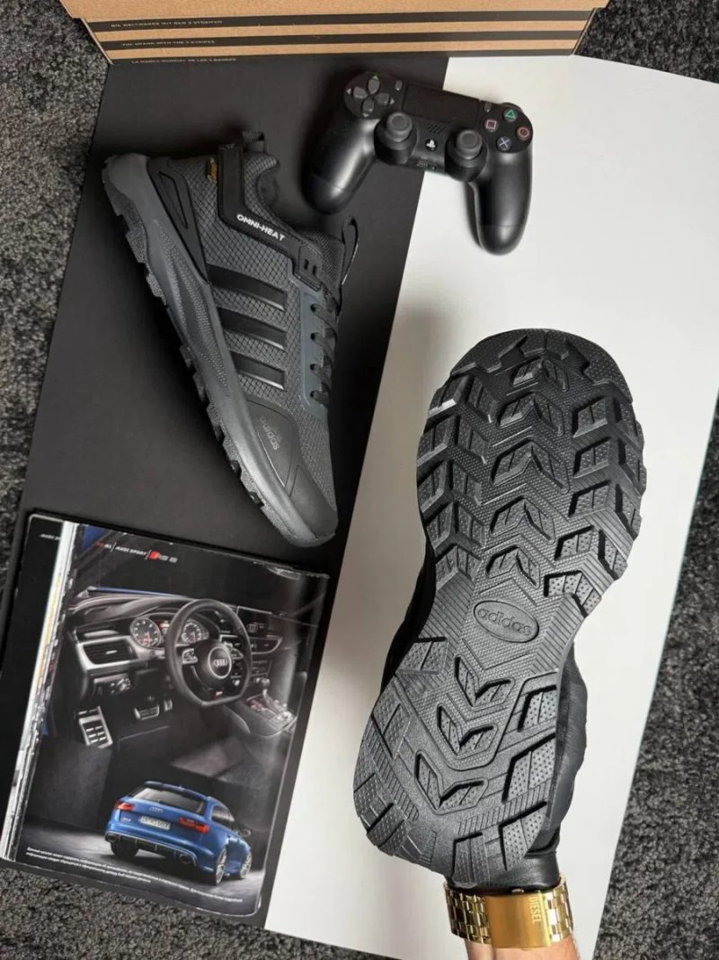 Чоловічі кросівки адідас Adidas Terrex GTX Dark Grey Black [41-46] — фото 6