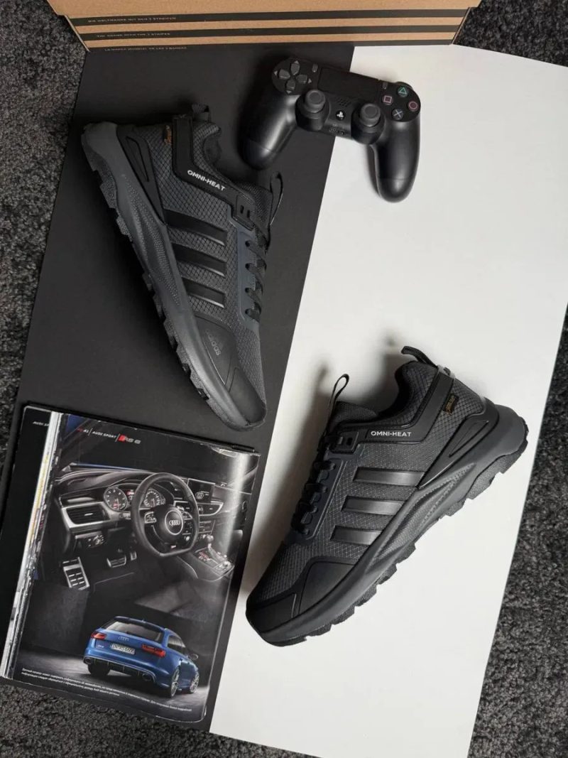 Чоловічі кросівки адідас Adidas Terrex GTX Dark Grey Black [41-46] — фото 8