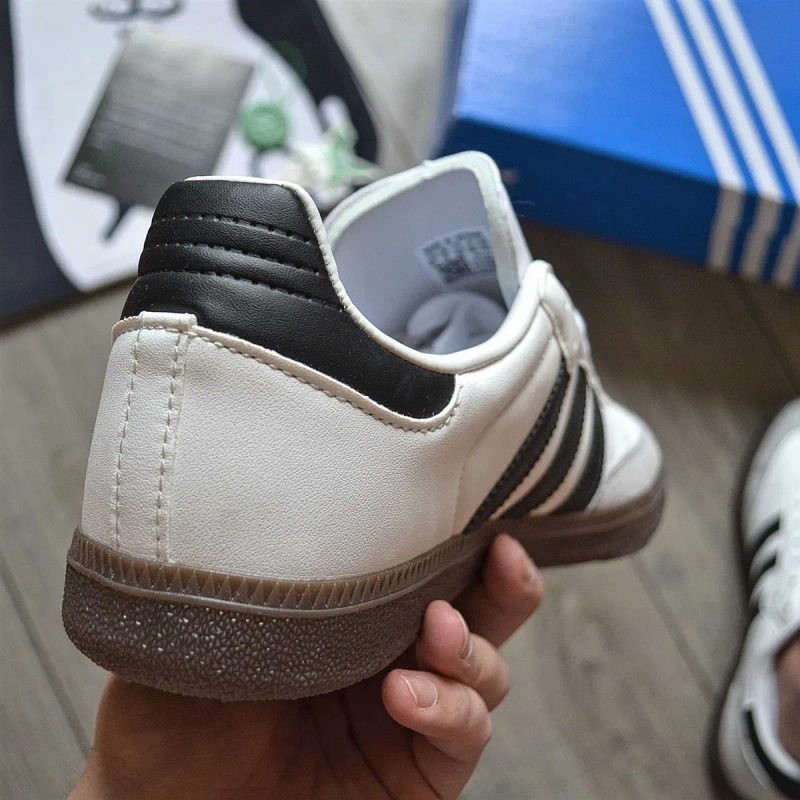Чоловічі кросівки Adidas Samba OG 'Cloud White/Core Black/Gum' Розміри 40-44 — фото 8
