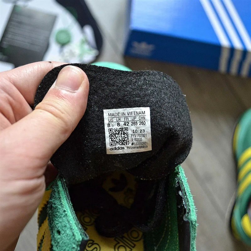 Чоловічі кросівки Adidas SL 72 RS 'Green/Yellow/Core Black' Розміри 40-45 — фото 2